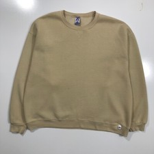 Russell Athletic Adult XL Beige Crewneck Sweatshirt Dri-Power Long Sleeve