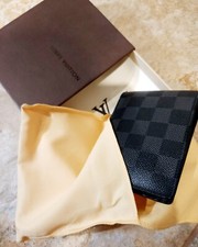 Louis Vuitton  Multiple Wallet Damier Graphite Canvas N62663 Made In France    