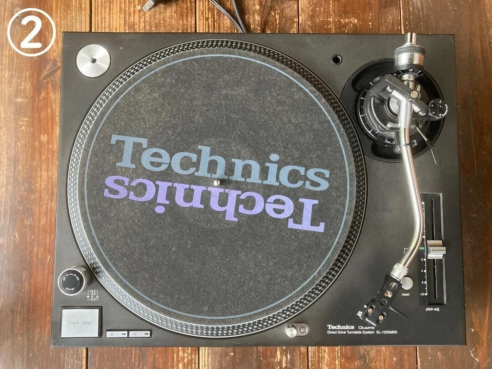 Tocadiscos Technics SL1200MK5 2 + SH-EX1200 Silver Dj Direct Player Foto 3 de 4