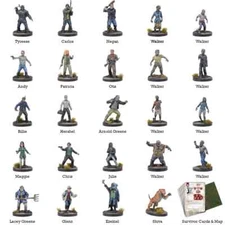 The Walking Dead All Out War Miniatures Game The Miles Behind Us Collection D164