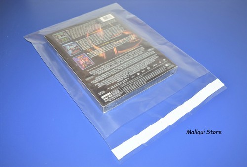 100 Pack Clear 9 x 12 Resealable Poly bags Uline self-seal adhesive lip 1.5 MIL - Picture 11 of 13