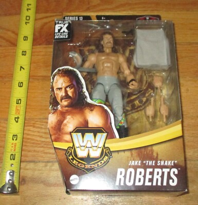 WWE Jake The Snake Roberts: Action Figure Elite Collection, 15cm, Greatest Hits Series 1