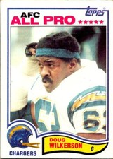 1982 Topps #240 Doug Wilkerson