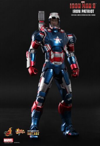 HOT TOYS Iron Man 3 IRON PATRIOT Brand New in factory shipper - Picture 2 of 8