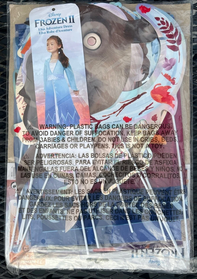 Реквизит для вечеринки на день рождения Disney Frozen ll Scene Setter с фотокабиной НОВЫЙ - Изображение 2 из 2