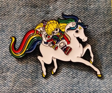RAINBOW BRITE - ENAMEL PIN-UNBRANDED-SHIP ALL THE PINS YOU BUY FOR $4.99