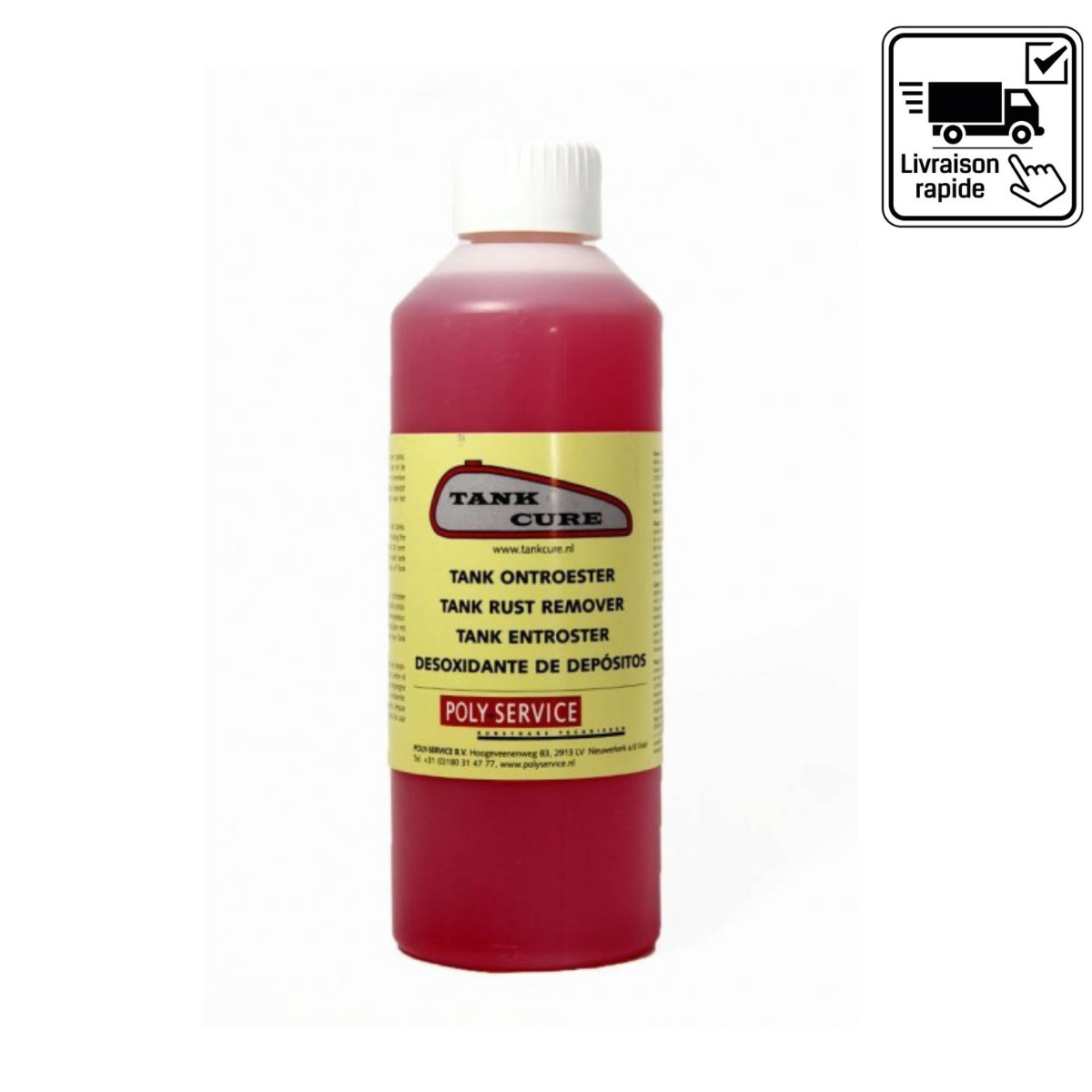 Eliminateur rouille réservoir moto Tank Cure contre la corrosion