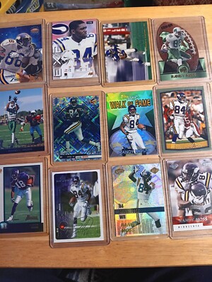 Randy Moss Rookies Lot 3 Cards Parallels Short Print Runs, Holographics Rare etc