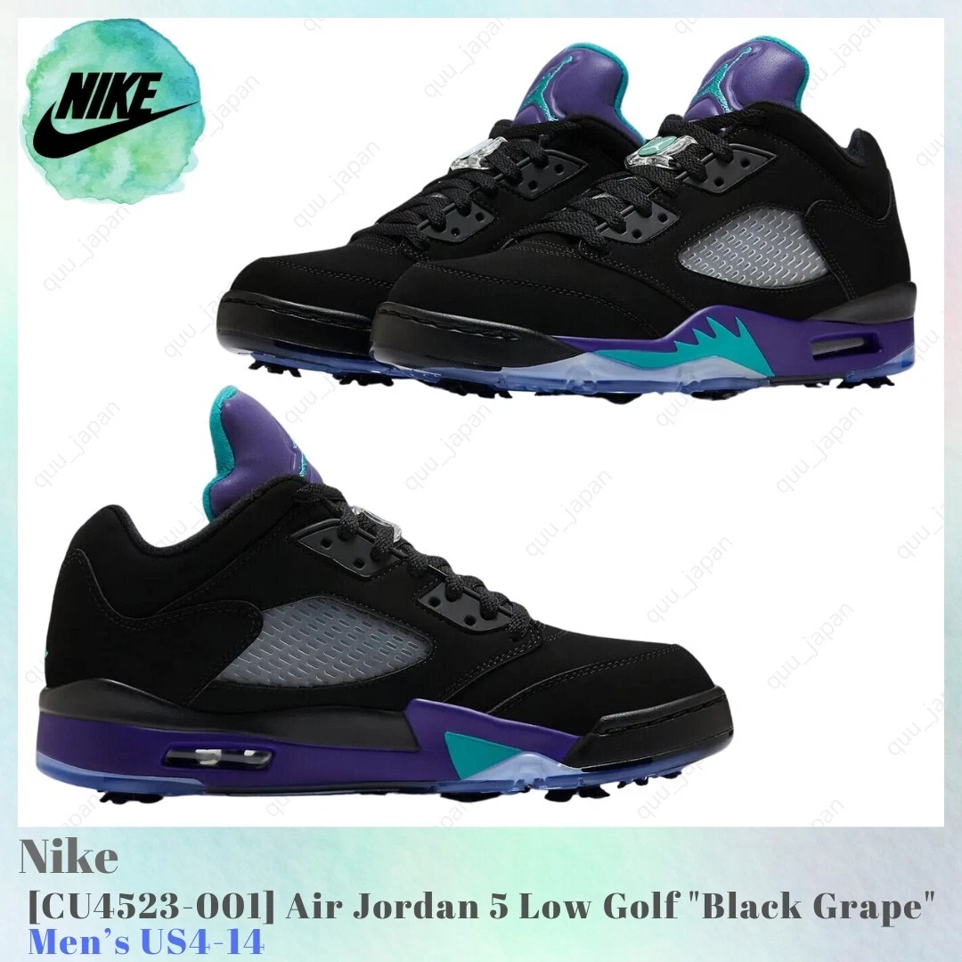 Las mejores ofertas en Jordan 5 Golf Low Black Grape | eBay