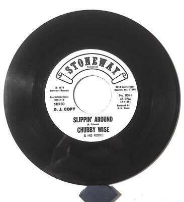 Chubby Wise - Slippin' Around / I'll Be All... NM Promo 45