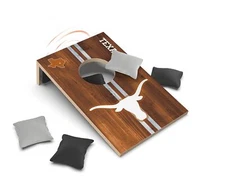 Tabletop Cornhole Game and Bluetooth Speaker, Texas Longhorns