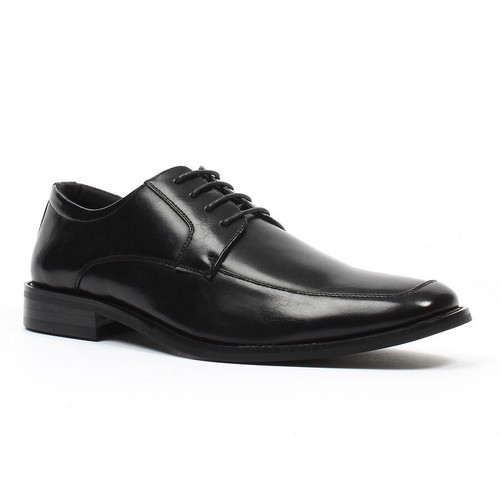 Mens Black SIZE 8.5 Lace Up Dress Shoes 