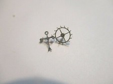 ELGIN 14 , 12 , 10 SZ POCKETWATCH ESCAPE WHEEL  FORK 1005  611--- MILL BOX 23