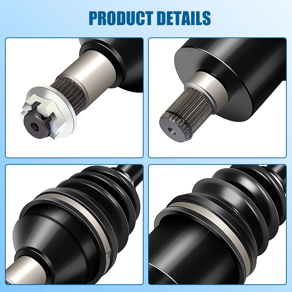 Eixo de transmissão traseiro esquerdo direito CV Arctic Cat Wildcat X 1000 2013-2016 - Imagem 2 de 4