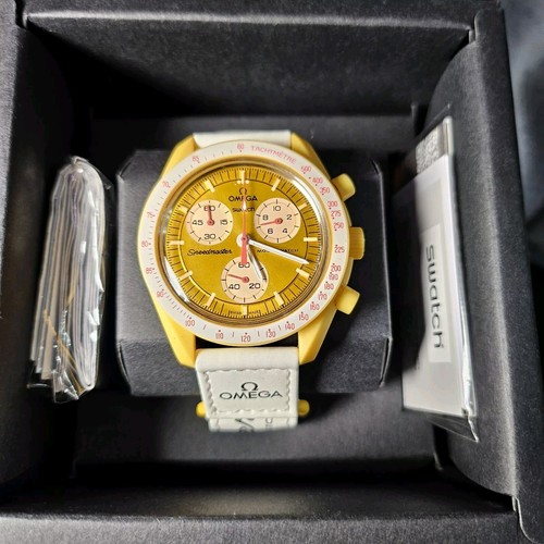 Mission to Sun: OMEGA x Swatch Speedmaster MoonSwatch Sun Yellow Men’s Watch