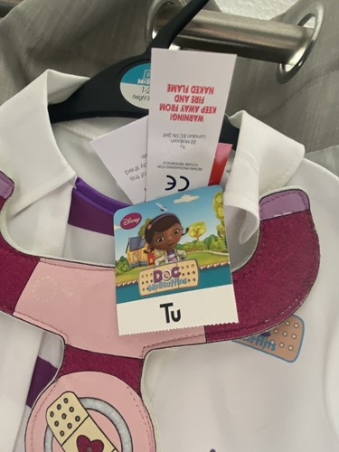 Doc McStuffins Vet Dress Up Costume Age 1-2 - Picture 16 of 16