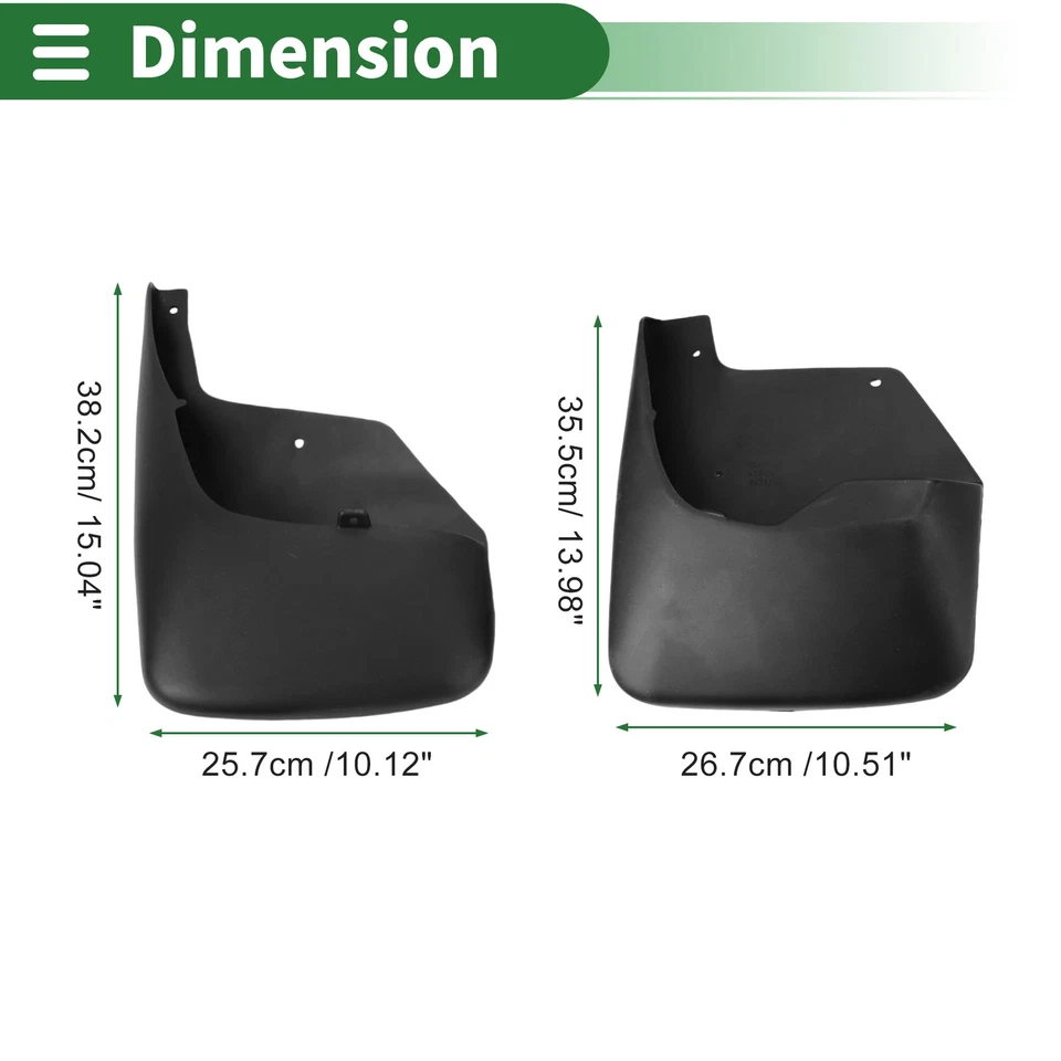 Parafanghi per Chevrolet Trail Blazer 02-09 con Accessori Montaggio Foto 3 de 4