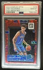 2022-23 Donruss Optic Chet Holmgren Fast Break Red RC Rated Rookie #/75 PSA 10