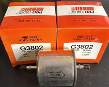 Pro Gauge NOS Fuel Filter G3802 33097 GF510 LOT of 2!