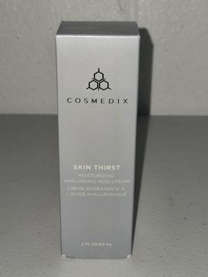 Brand New! Cosmedix  Skin Thirst Hyaluronic Acid Cream  2oz / 60mL - NIB!