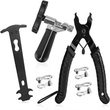 Bicycle Chain Breaker Tool - Cutter Rivet Extractor Kit for Bike Repair