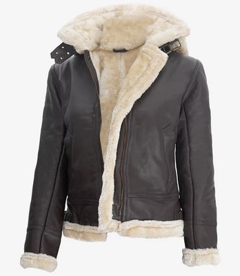 Women s B3 Bomber Jacket Leon Kennedy RE4 Remake Inspired Real Sheep Leather