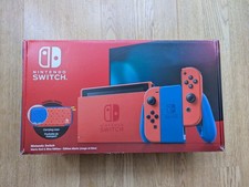 Nintendo Switch Red and Blue Mario Edition Boxed