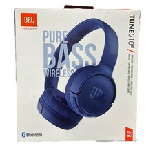 JBL Tune 510BT Casque Bluetooth sans Fil avec Pure Bass 40H Autonomie