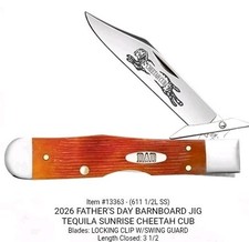 🔥2026 Father's Day Barnboard Jig  Tequila Sunrise Cheetah Cub 🐆SOLD OUT🔥