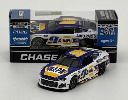 NASCAR 2026 CHASE ELLIOTT #9 NAPA AUTO PARTS  1/64 CAR