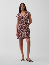 GAP - V-Neck Print Mini Dress 910038 - New Sale