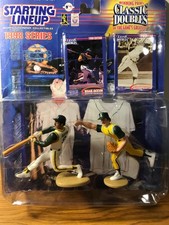 1998 Starting Lineup Classic Doubles Reggie Jackson and Catfish Hunter Sealed