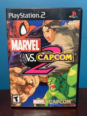 Marvel VS Capcom 2 (Sony PlayStation 2, 2002) PS2 Complete CIB Tested + Working!