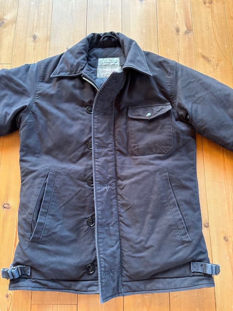 Buzz Rickson's A-2 Deck Jacket SMALL William Gibs… - image 2