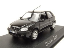 New unopened Citroen Saxo VTS 2000 Onyx Black 1/43 Norev CITROEN SAXO