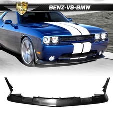 Fits 11-14 Dodge Challenger Front Bumper Lip Srt Style Chin Spoiler Unpainted Pu Fits 11-14 Dodge Challenger Front Bumper Lip Srt Style Chin Spoiler Unpainted Pu