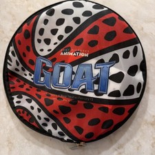 Custodia promozionale con cerniera GOAT The Movie Sony Pictures + mano in schiuma + manica verde