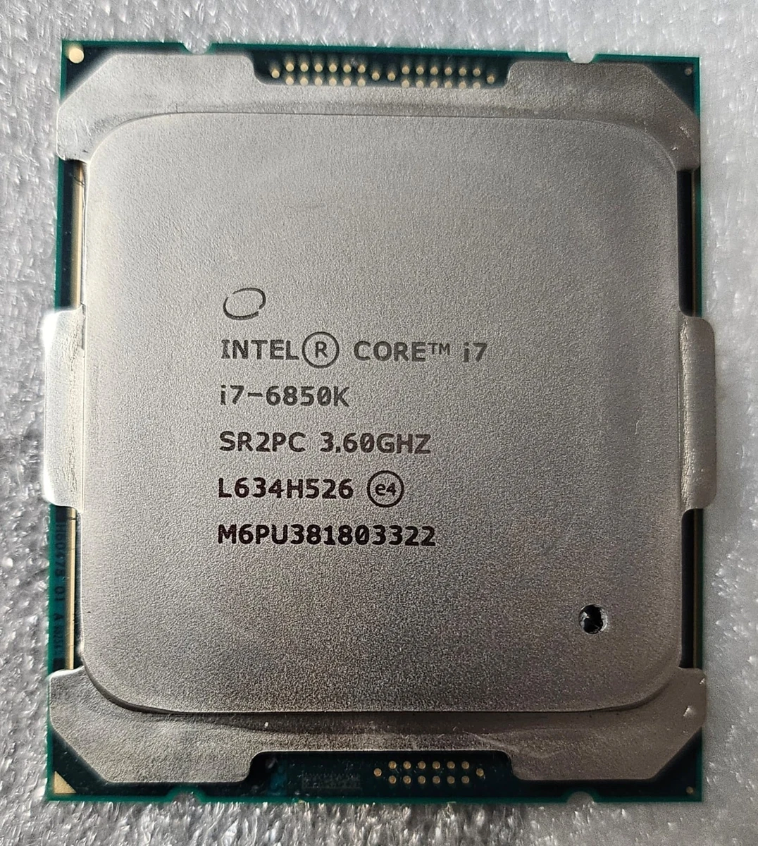 Intel Core i7-6850K Processor Model Computer Processors (CPUs) for