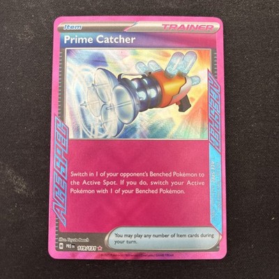 PRIME CATCHER 119/131 ACE SPEC RARE PRISMATIC EVOLUTIONS POKEMON NM