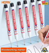 10PCS Long Nib Markers   Fast-Dry, Waterproof Pens for Wood, Metal  Glass