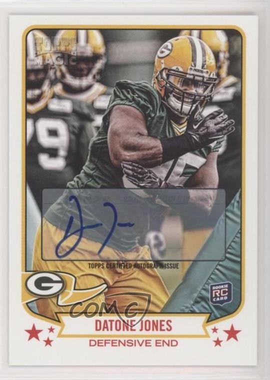 2013 Topps Magic Auto Datone Jones #96 Rookie Auto RC 03xg