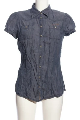QS BY S.OLIVER Blusa de manga corta Mujeres Blusa Talla EU 36 azul look casual - Imagen 1 de 4