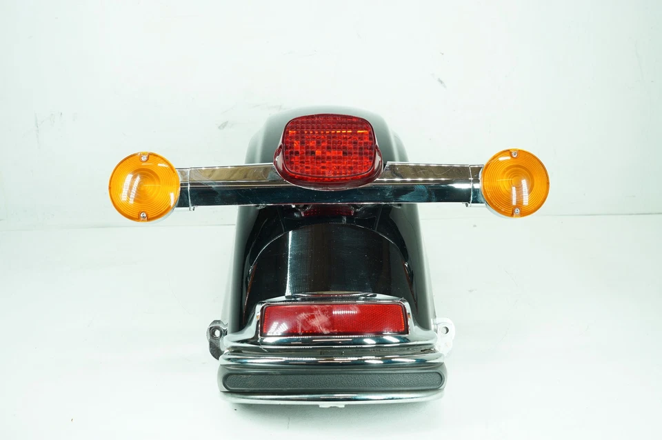 12 Harley Touring FLHTCU Electra Ultra OEM Rear Wheel Fender & Turn Signals Bar Foto 3 de 4