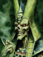 Skeletal Pharaoh Ancient Undead Egyptian King Poster 18x24in