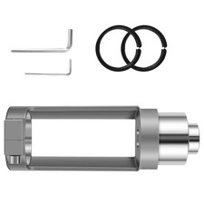 Aluminium Square Hole Drill Bit Adapter Part Professional Woodworking Tool