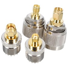  2 Sets Koax-konverter Kabel Stecker Adapteranschluss UHF -Anschluss