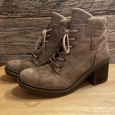 Crown Vintage Boots Women s 7.5M Charley Ankle Booties Heels Zipper 8124521