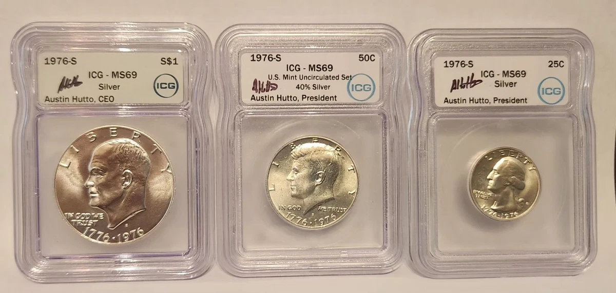 MS 69 Graded Eisenhower Dollars (1971-1978) for sale | eBay