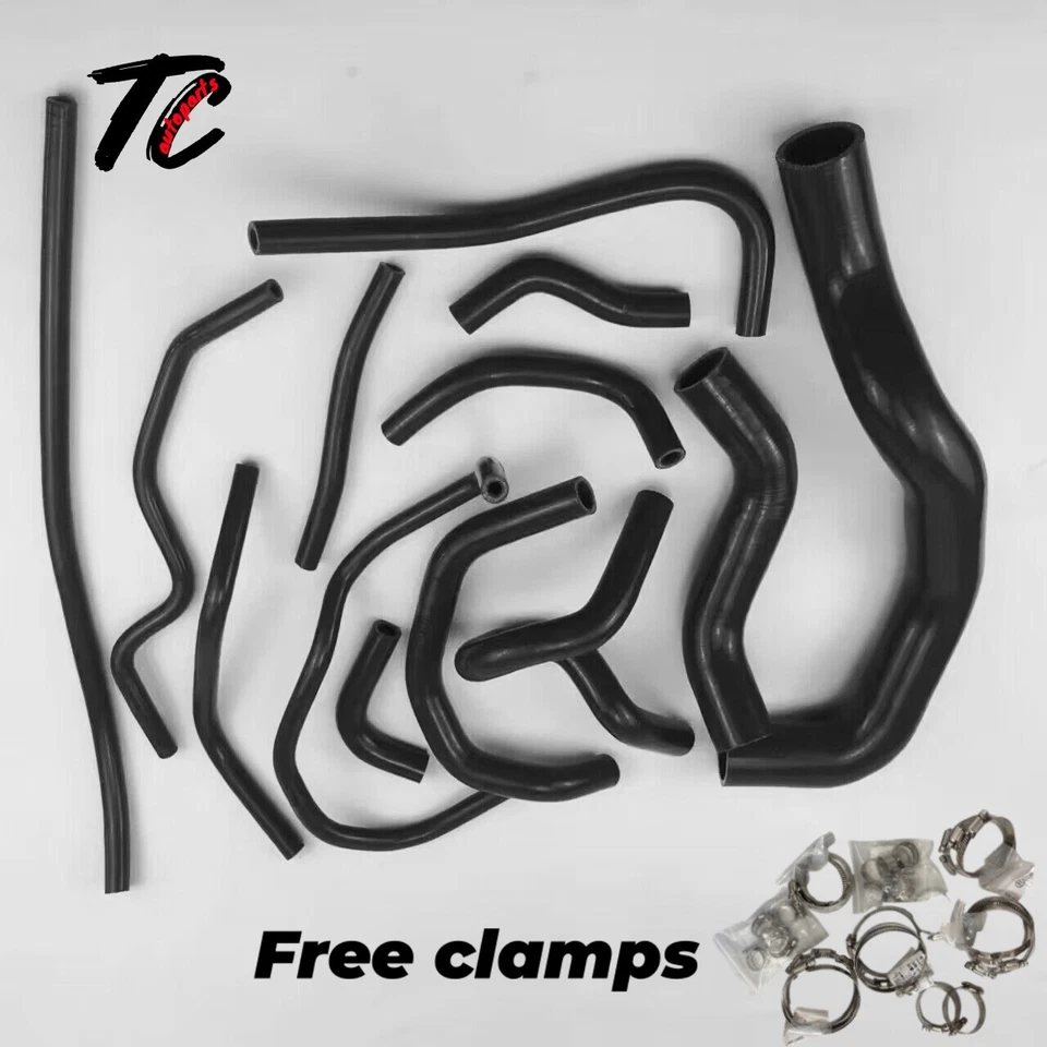 For Toyota Lexus GS300 JZS161 JZS160 1998-2002 Silicone Coolant Hose Kit 1999 01 - Image 2 of 4