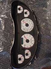 Mustang GT 1999-2004 calibre 4,6 clúster 150 MPH actualización Speedo OEM cara blanca *